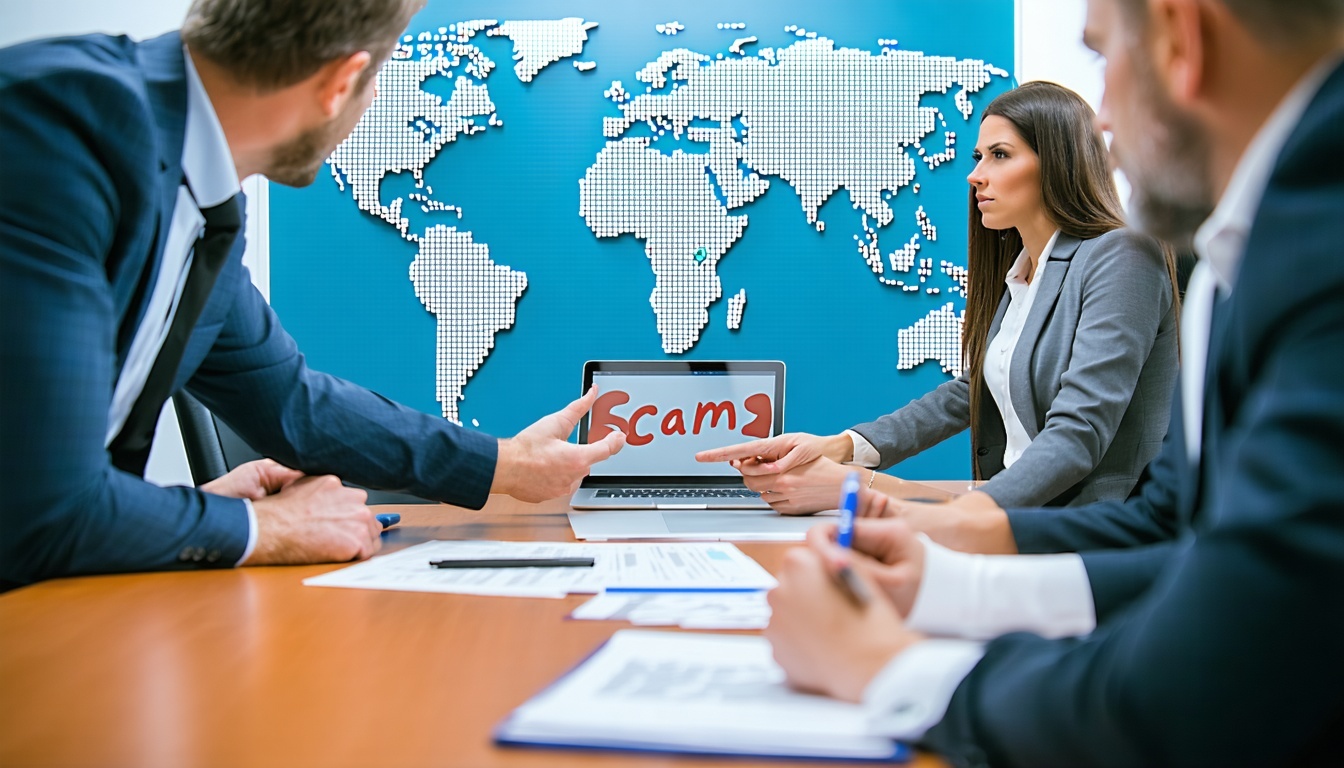 Collaboration with global agencies to combat online scams